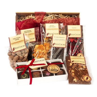 A large sized selection of Red Cacao favourite chocolates
