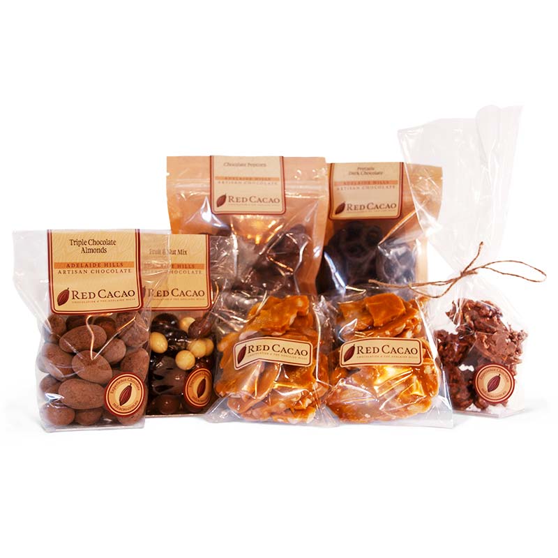 A large selection of chocolates specially selected to entertain