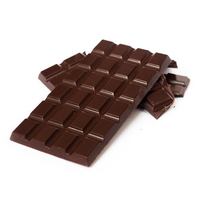 Sugar free dark chocolate block