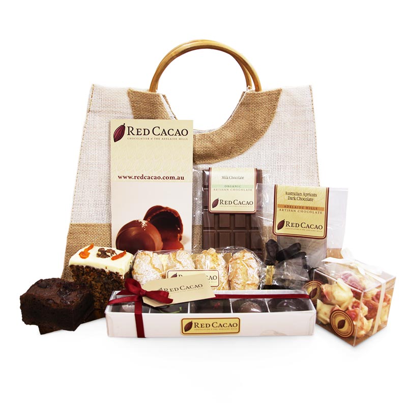 A Mothers Day hamper with a selection of popular products