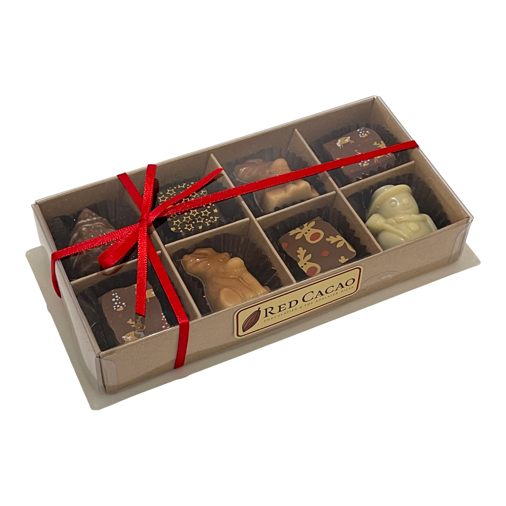Christmas Lovers Truffle Box Red Cacao